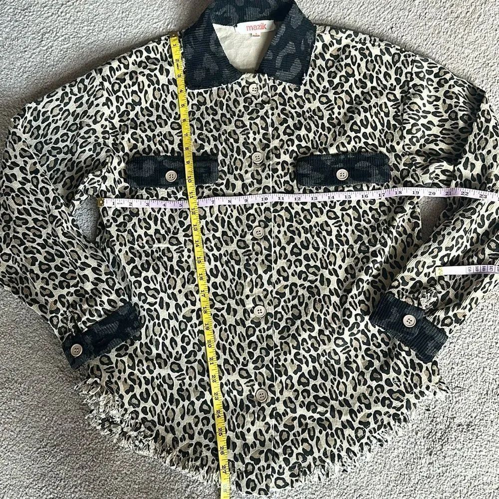 Mazik Leopard Shacket Jacket! - Picture 3 of 7
